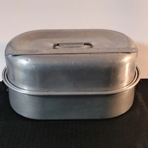 Vintage Aluminum West Bend Roasting Pan